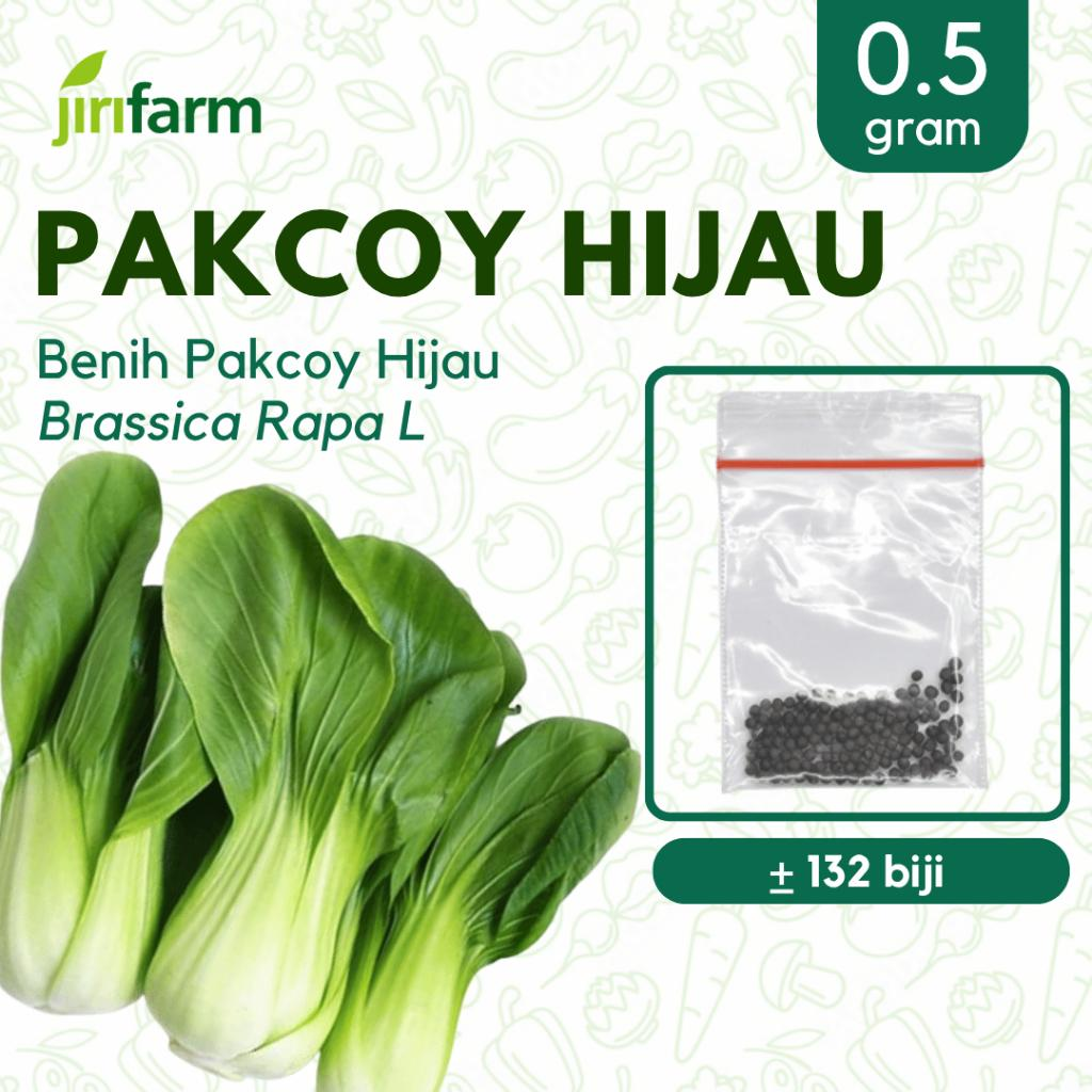 JIRIFARM - Benih Bibit Pakcoy Green Tanaman Sayuran Seribuan Unggul